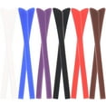 thumbnail image 1 of 12 Pairs Eyeglasses Leg Cover Silicone Glasses Arms Sunglasses Temple Pads Silcone Cover Men and Women, 1 of 6