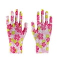 thumbnail image 1 of 12 Pairs Gardening Gloves for Women, Gardening Gloves, Breathable Rubber Coated Garden Gloves, Multi-purposes Gardening Glove, 1 of 6