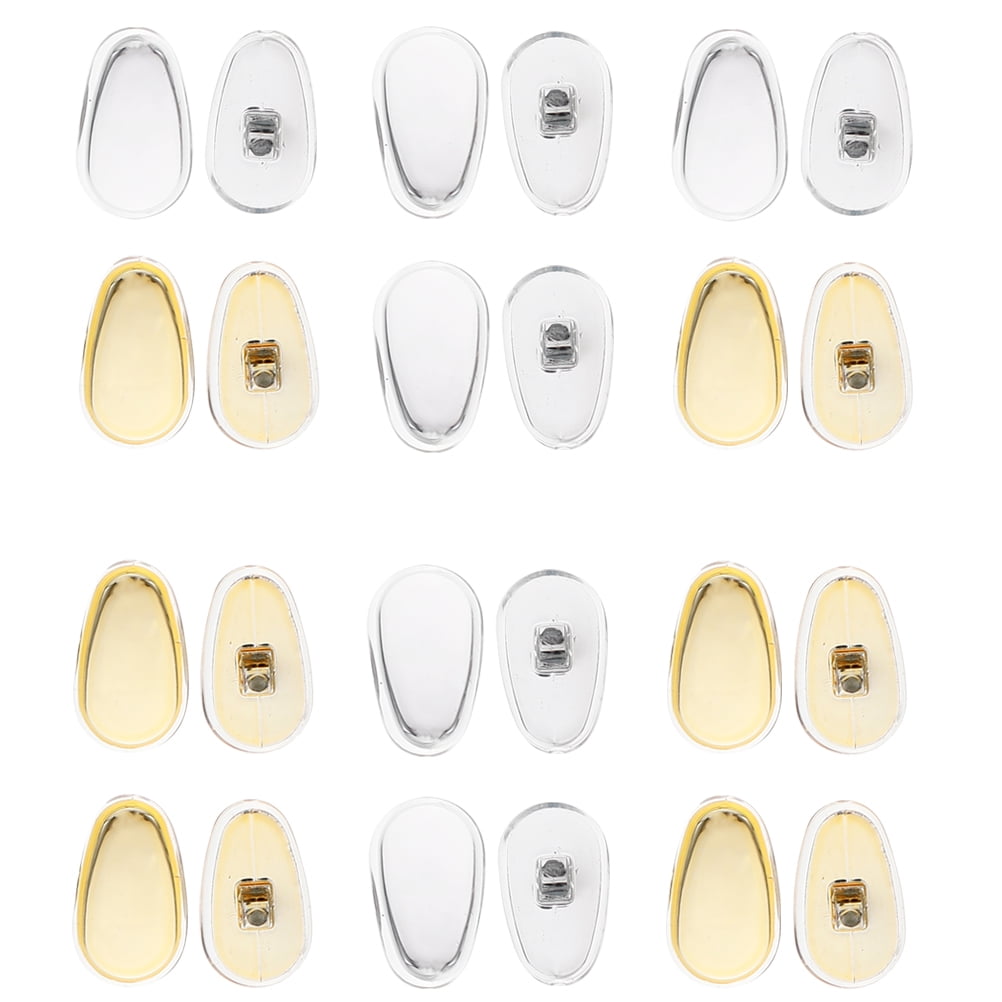 12 Pairs Glasses Nose Pads Nasal Stick Antislipping for Eyeglass