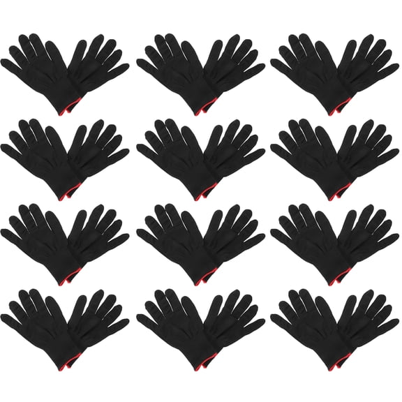 12 Pairs Gloves Guantes Para Trabajar Esd Anti Static Knit Work Electronic Polyester