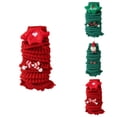 thumbnail image 1 of 12 Pairs Kids Christmas Socks, Festive Holiday Crew Socks for Boys & Girls 3-5, 6-8 Years, Soft Blend Ankle Socks with Xmas Patterns, Cute Stocking Stuffers Ideal for the Season, 1 of 5