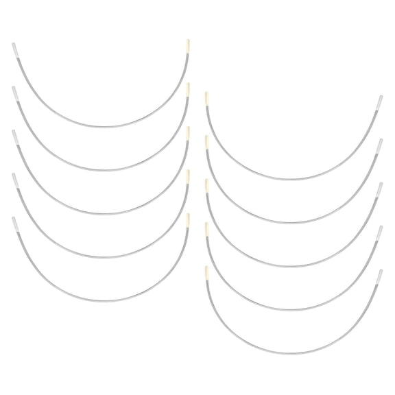 12 Pairs Ladies Women Bra Stainless Steel Underwire Replacement Metal DIY Bra For Cup D E