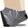 thumbnail image 1 of Homeyce Socks for Men Breathable and Comfortable Suitable for Daily Wear 12 Pairs,Gray US（10-13）, 1 of 5