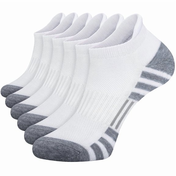 12 Pairs Men's Mesh Breathable Sports Ear Lifting Socks All Season Solid Color Low Cut Casual Mens Short Tube Socks