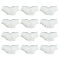 12 Pairs Moisturizing Gloves White Cotton Gloves For Cosmetic Moisturizing Jewelry Inspection