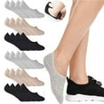12 Pairs No Show Socks For Women, Women's Cotton Invisible Socks Non
