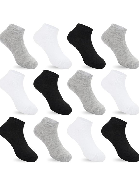 12 Pairs Seamless Men's Women's Ankle Low Top Socks Sports Ankle Socks Comfortable Socks