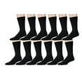 thumbnail image 1 of 12 Pairs of Excell Women's Merino Wool Thermal Socks, #713-9-11-dz, 1 of 4