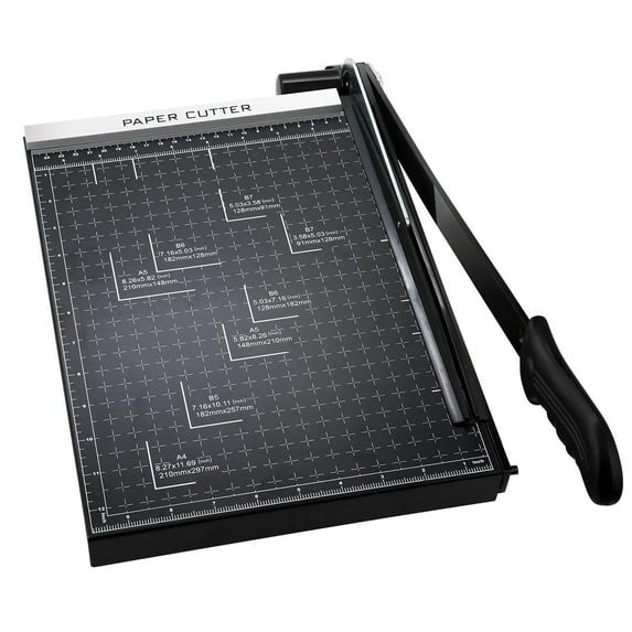 12" Paper Cutter Guillotine Trimmer 12 Sheet Capacity Photo Paper Cutting Machine