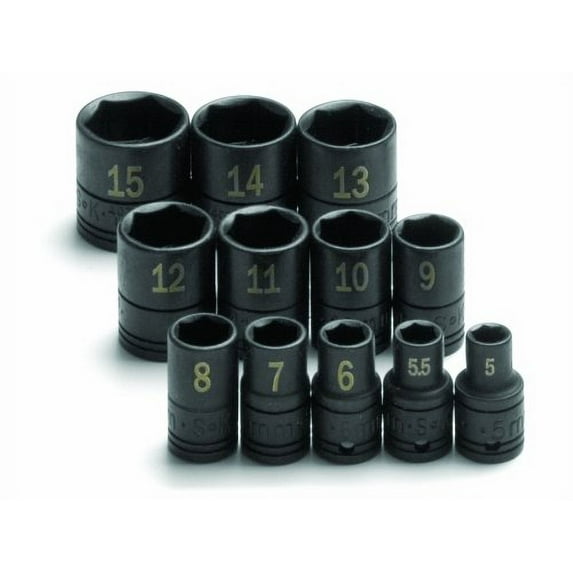12 Pc. 1/4" Dr. 6 Pt. Metric