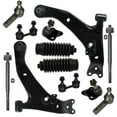 thumbnail image 1 of 12 Pc Control Arms Tie Rod Ends Ball Joints Bellow Boots Sway Bar Links Complete Suspension Kit, 1 of 11