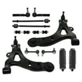 thumbnail image 1 of 12 Pc Front & Rear Suspension Kit Lower Control Arms, Inner Outer Tie Rod Ends with Bellow Boots, Sway Bar End Links Fits Buick Rendezvous/Pontiac Aztek AWD Models/, 1 of 4