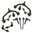 thumbnail image 1 of 12 Pc Front & Rear Suspension Kit for Ford Expedition Inner & Outer Tie Rod Ends, Sway Bar End Links Control Arms & Ball Joints, 1 of 10