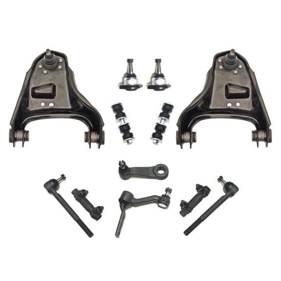 12 Pc Front Suspension for 4WD / 4x4 Models ONLY Upper Control Arm Pitman Idler Arm Inner Tie Rod Ends Ball Joints Fits select: 1999-2004 CHEVROLET S TRUCK, 1999-2005 CHEVROLET BLAZER