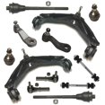 thumbnail image 1 of 12 Pc Front Suspension Kit Upper Control Arms & Ball Joints Assembly, Inner & Outer Tie Rod Ends, Idler & Pitman Arms, Lower Ball Joints & Sway Bars Fits select: 2001-2007 CHEVROLET SILVERADO, 1 of 12