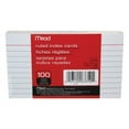 thumbnail image 1 of 12 Pc, Mead 3 In. H X 5 In. W Ruled Index Cards White 100 Pk, 1 of 1