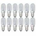 thumbnail image 1 of 12 Pc Oven Lamp Light Bulbs 25w 120v Microwave Refrigerator Lighting Intermedium, 1 of 5