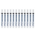 thumbnail image 1 of 12 Pc Set White Brockmark Classic Industrial Paint Markers Permanent Pen Metal Glass Rubber Wood for Auto Construction Arts, 1 of 9