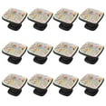 12Pc,Square Kitchen Knobs and Door Handles