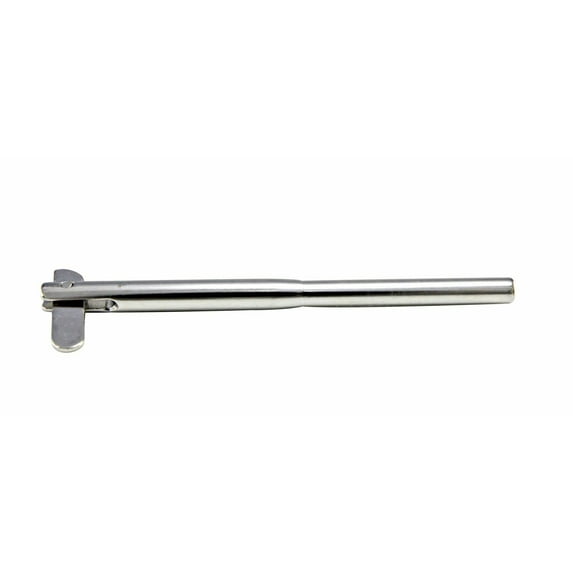 12 Pc - Stainless Steel T316 Drop Pin Hand Swage Stud - 3" Long for Cable Railing and Deck Railing - 1/8" Cable