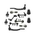 thumbnail image 1 of 12 Pc Suspension Front & Rear Sway Bar Links Upper Lower Ball Joints Inner Outer Tie Rod Ends Kit Fits select: 2004-2007 CHEVROLET TRAILBLAZER, 2004-2007 GMC ENVOY, 1 of 14