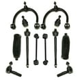 thumbnail image 1 of 12 Pc Suspension Kit Upper Control Arms & Ball Joints Lower Ball Joints Sway Bar End Links Inner & Outer Tie Rod Ends Rack & Pinion Bellow Boots Fits select: 2005-2010 JEEP GRAND CHEROKEE, 1 of 12