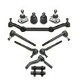 thumbnail image 1 of 12 Pc Suspension & Steering Kit Ball Joints Inner Outer Tie Rods Adjusting Sleeves Center Link Idler Arm for 2WD Models Fits select: 1982-1995 CHEVROLET S TRUCK, 1983-1995 CHEVROLET BLAZER, 1 of 12
