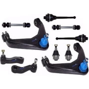 12 Pc Suspension kit complete full set Control Arm Tie Rod end sway bar link Ball Joint for H2/Chevy/Gmc