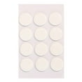 thumbnail image 1 of 12 Pcs (0.39 Inch Diameter) 10mm Double Sided Adhesive Glue Round Dots Stickers Removable Clear Sticky Tack Putty Waterproof for Balloon, Crafts, Art Decoration, 1 of 7