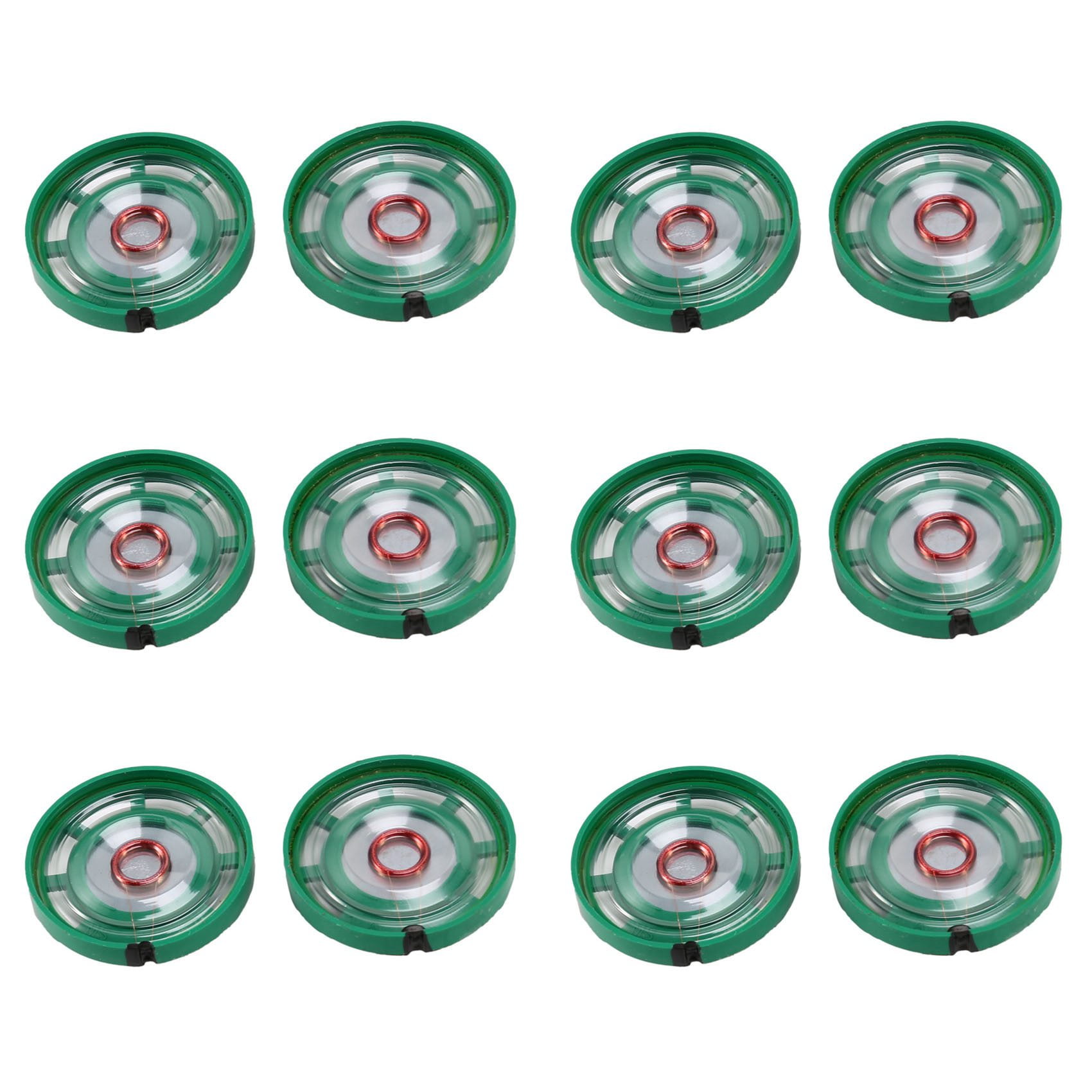 12 Pcs 1/4W 0.25W 8Ohm 27mm Round External Speaker Speaker,Sound