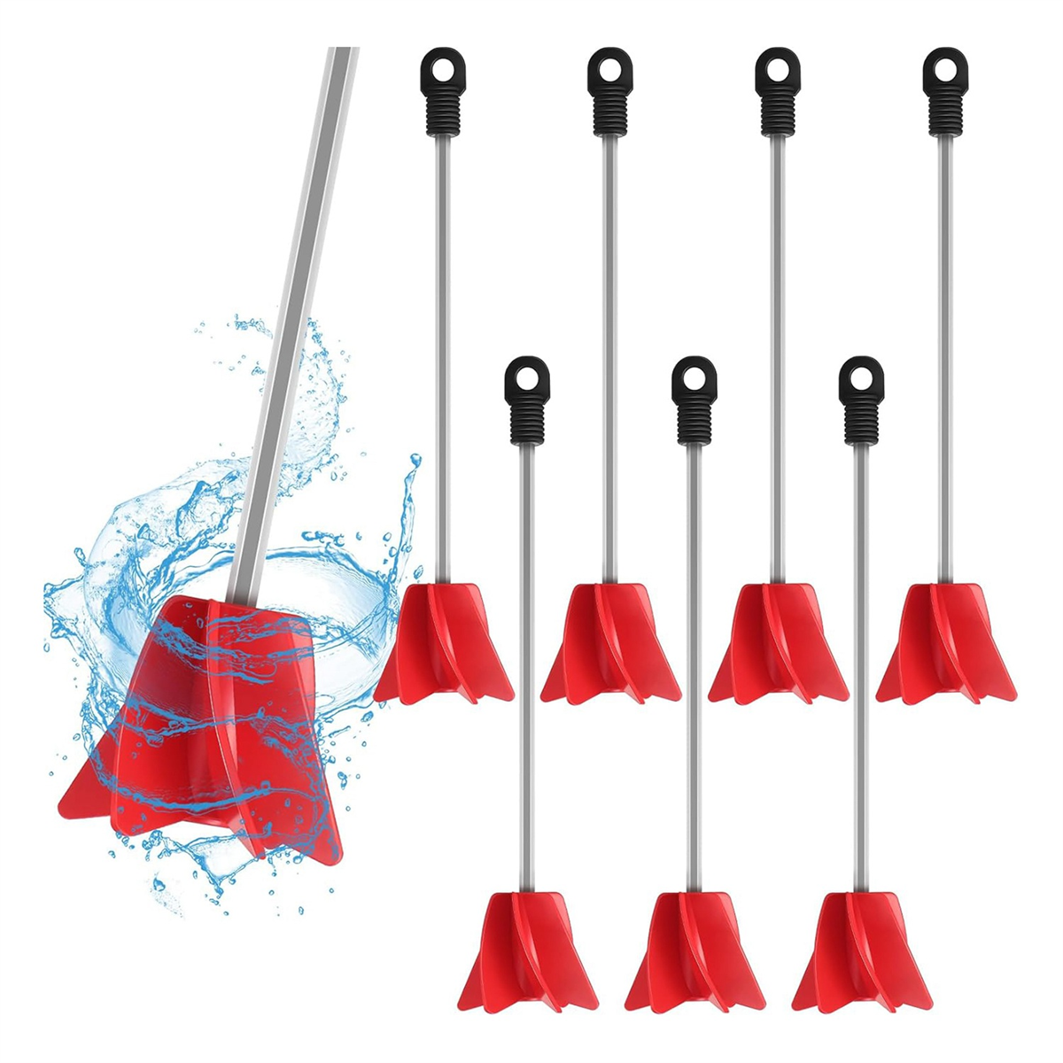 12 Pcs 11 Inch Paint Stirrer for Drill, Drill Mixer , Epoxy Mixer