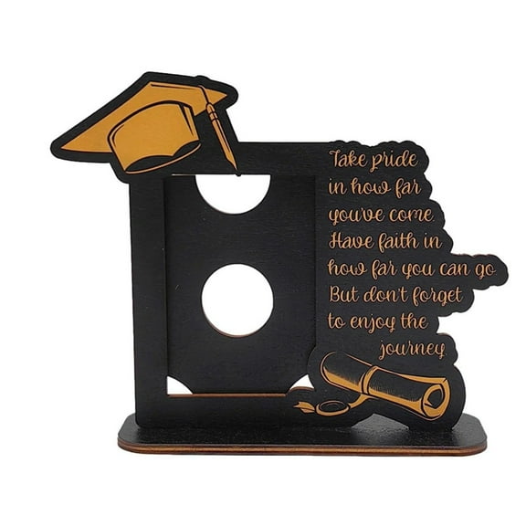 12 Pcs 2026 Wooden Graduation Picture Frame Class of 2026 Graduation Photo Frame Graduating Keepsake Gift for Kindergarten Preschool High School College Gifts Tabletop Display