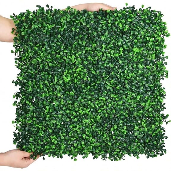 12 Pcs 20X20Grass Wall Backdrop UVProtected Greenery Wall Backdrop Grass Wall Panels Boxwood Hedge Wall Green Wall Decor Boxwood Panels Indoor Outdoor Decor