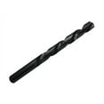 thumbnail image 1 of 12 Pcs, 23/64" Hss Black Oxide Jobber Length Drill Bit, Drill America, D/An23/64, Flute Length: 3-1/2"; Overall Length: 4-7/8", 1 of 1