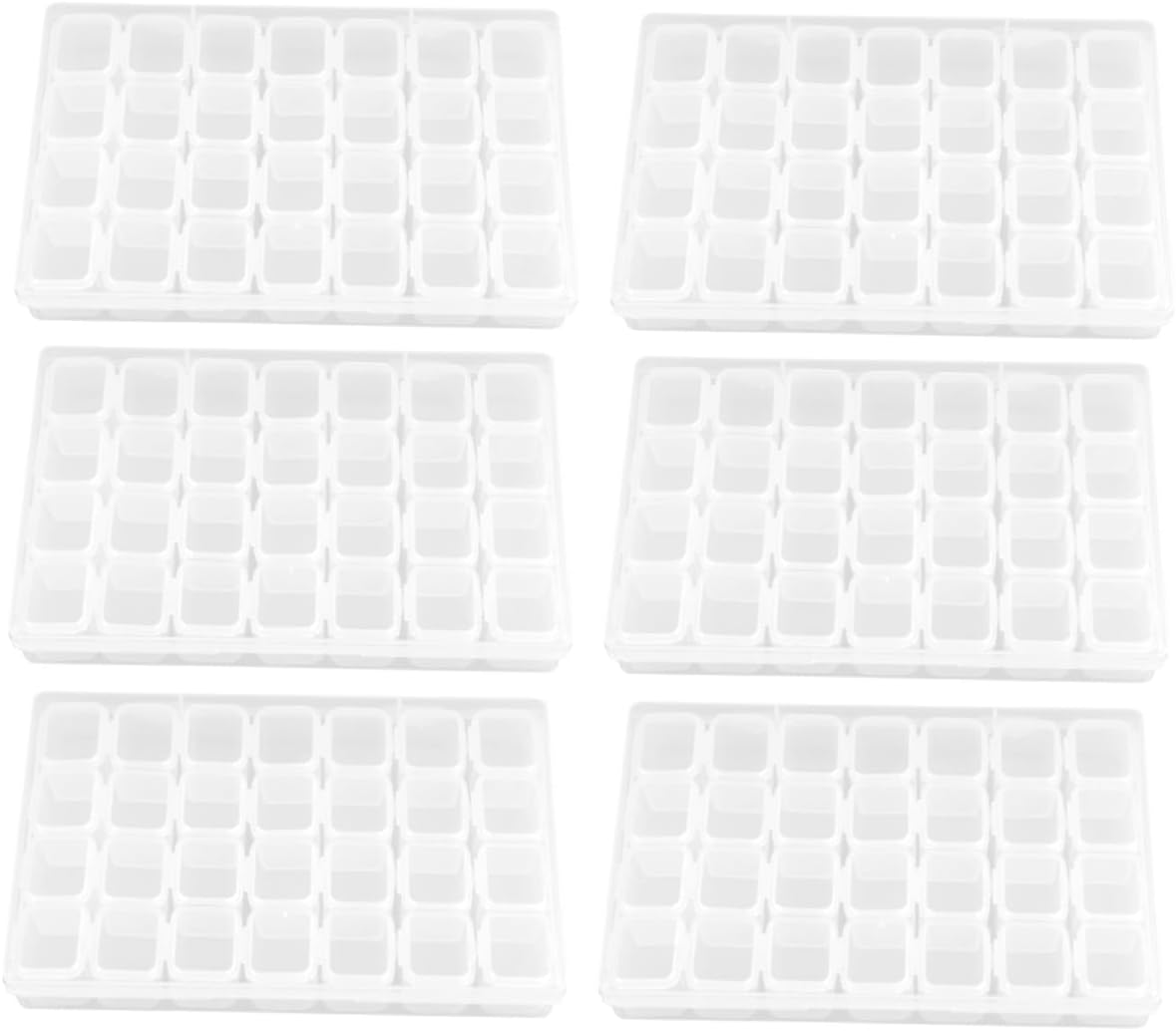 12 Pcs 28 Diamond Art Bead Storage Square Diamond Storage Case Container Diamond Drawing Storage