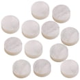 thumbnail image 1 of 12 Pcs 6MM White Mother of Pearl Inlay Dots Tone Point Guitar Fretboard Accessory, 1 of 11