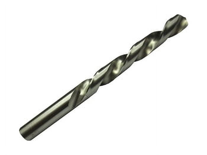 12 Pcs, #76 Hss Uncoated Left Hand Jobber Length Drill Bit, Dwdlh76, Flute Length: 3/16"; Overall Length: 7/8"; Shank Type: Round; Number Of Flutes: 2 Cutting Direction: Left Hand