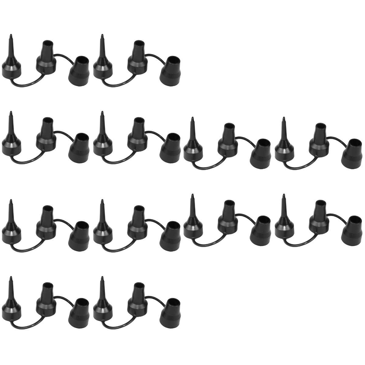 12 Pcs Accessories Air Pump Nozzles Inflatable Mattress Inflatable
