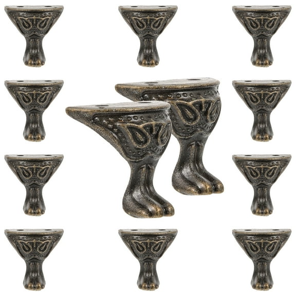 12 Pieces Adjustable Corner Latches for Vintage Box Decoration and