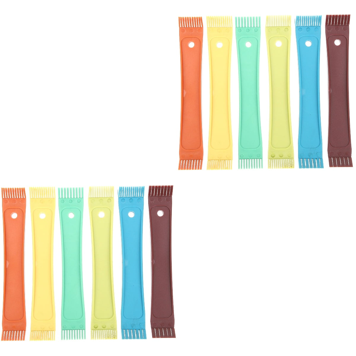 12 Pcs Air Conditioner Fin Comb Ac Fin Tool Radiator Fin Comb Fin Spacing Comb Air Conditioner