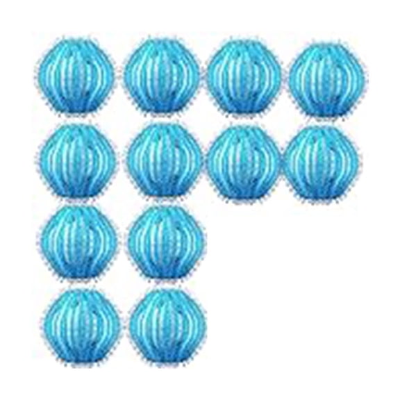 12 Pcs Anti Winding Hair Absorbing Laundry Dryer Balls, Physical Stain Release Softening Sphere, Washing Machine Auxiliary Tool for Cotton Linen, Bedroom Closet And Daily Garment Cleaning Work