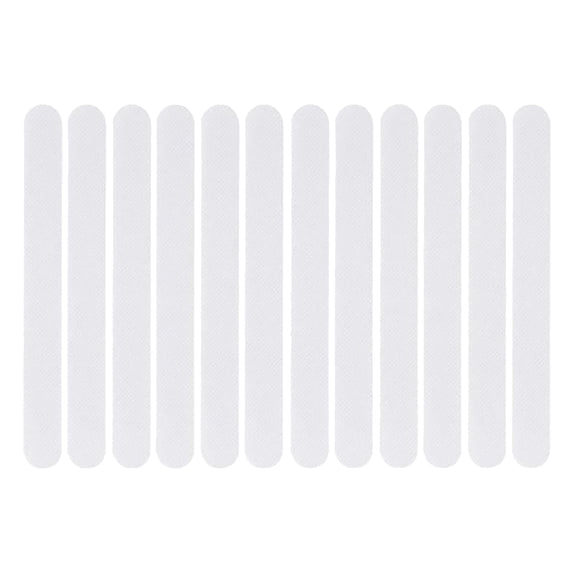 12 Pcs Anti-slip Strips, Bathtub Stickers Safety Shower Treads Anti Slip Shower Stickers, Anti Skid Tape for Shower,Tub,Steps, Floor-Strength Adhesive Grip Appliques