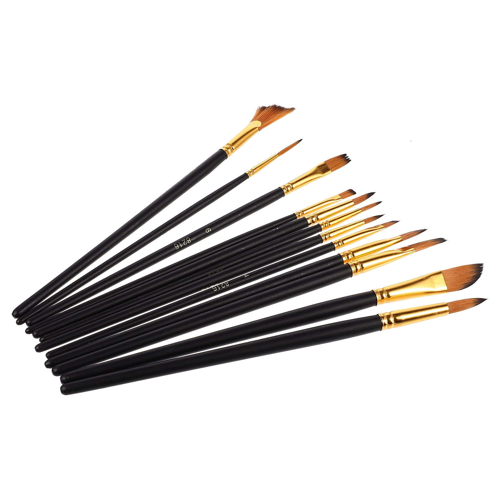 12 Pcs Art Brushes Paint Artist Supplies Kids Kits Fine Tip