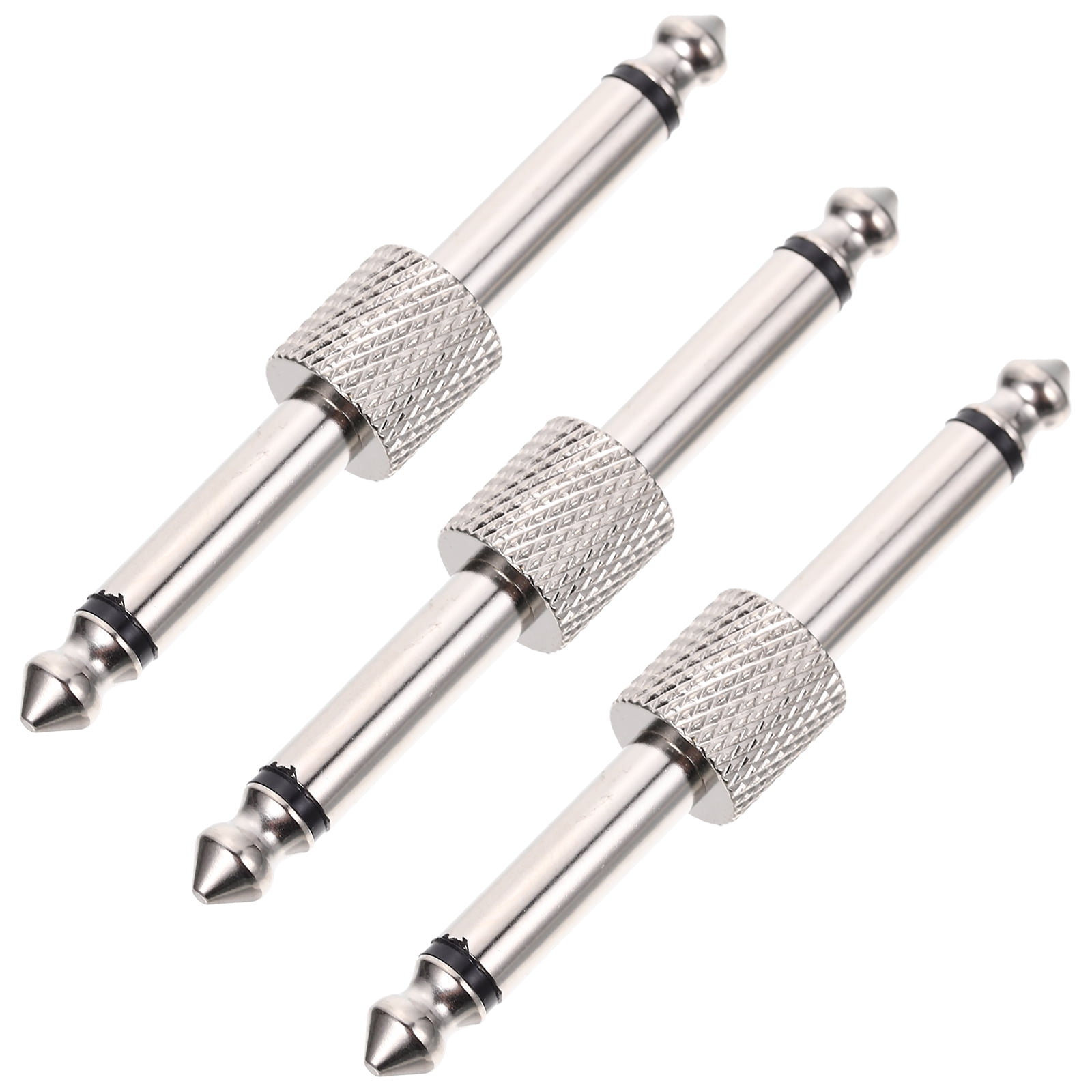 12 Pcs Audio Connector Guitar Pedals Pedalboard Effect Adapter Patch Cables Effects Coupler