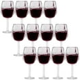 12 Pcs Aunglasses Wine Glasses Gobstoppers Realistic Miniature Wine