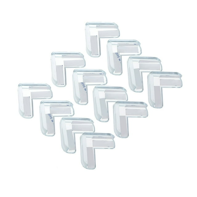 12 Pcs Baby Corner Guards Anti-collision Pvc Protectors Bumpers Kids 