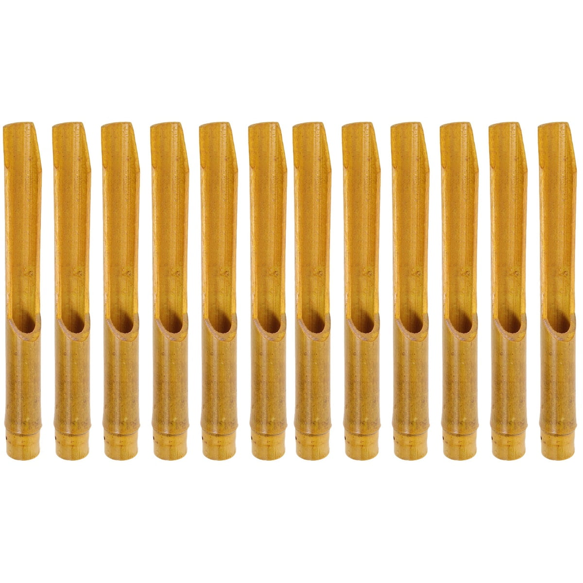 12 Pcs Bamboo Wind Chime Tube DIY Tools Parts Weaving Chimes - Walmart.com