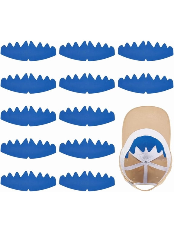 12 Pcs Baseball Cap Inserts Shapers Reusable EVA Foam Liner Inserts for Baseball Caps & Sun Hats Plastic