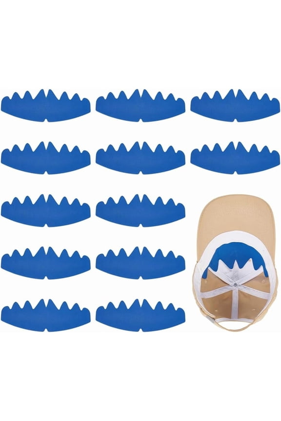12 Pcs Baseball Cap Inserts Shapers Reusable EVA Foam Liner Inserts for Baseball Caps & Sun Hats Plastic