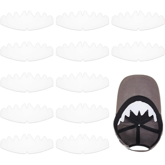 12 Pcs Baseball Cap Inserts Shapers Washable Reusable EVA Foam Hat ...